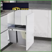 Thùng đựng rác 2 ngăn